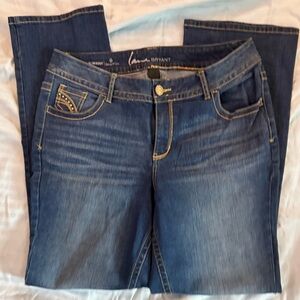 Lane Bryant Women's SlimBoot GeniusFit Blue Jeans Size 16